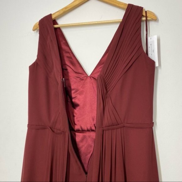NWT Theia Siena Bridesmaid Dress Women Sz 12 - Picture 6 of 10